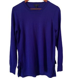 J Crew Merino Wool side tie sweater S